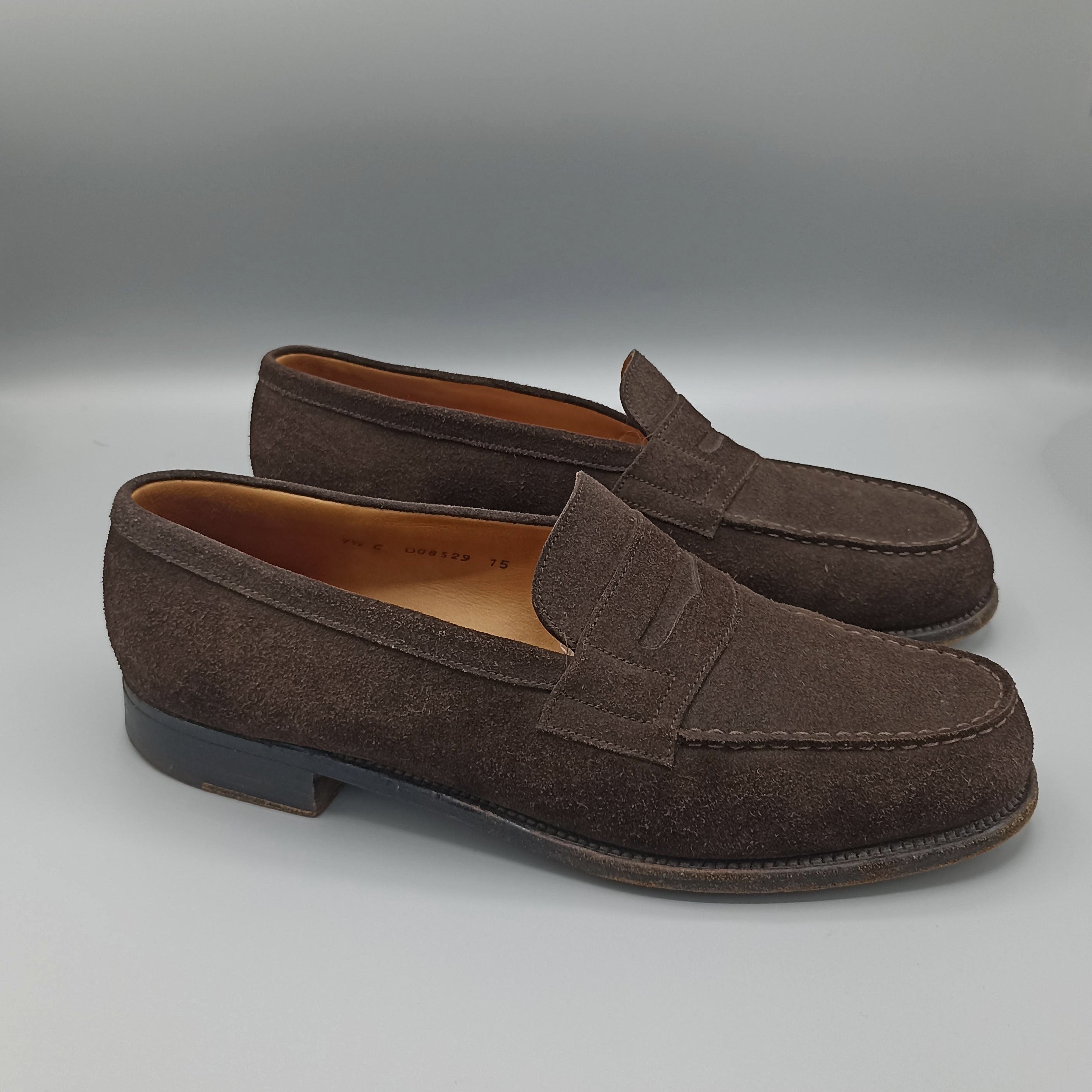 Mocassins daim J.M Weston