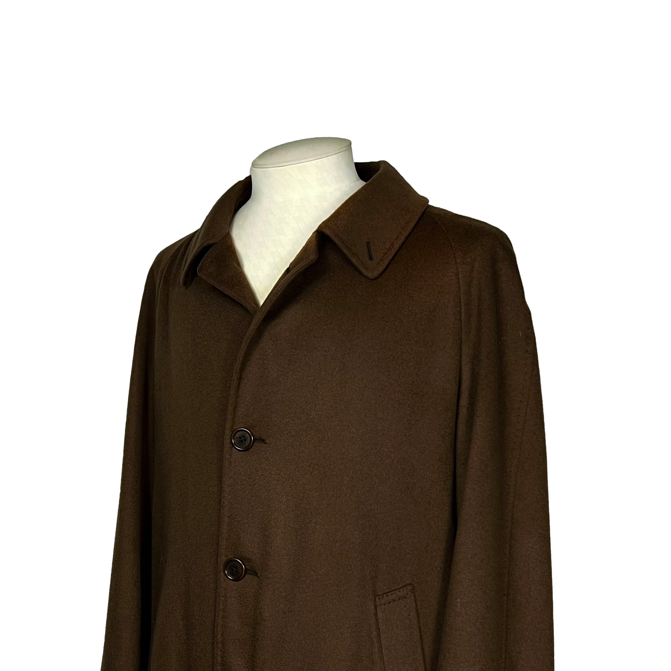 Manteau marron Franck Namani