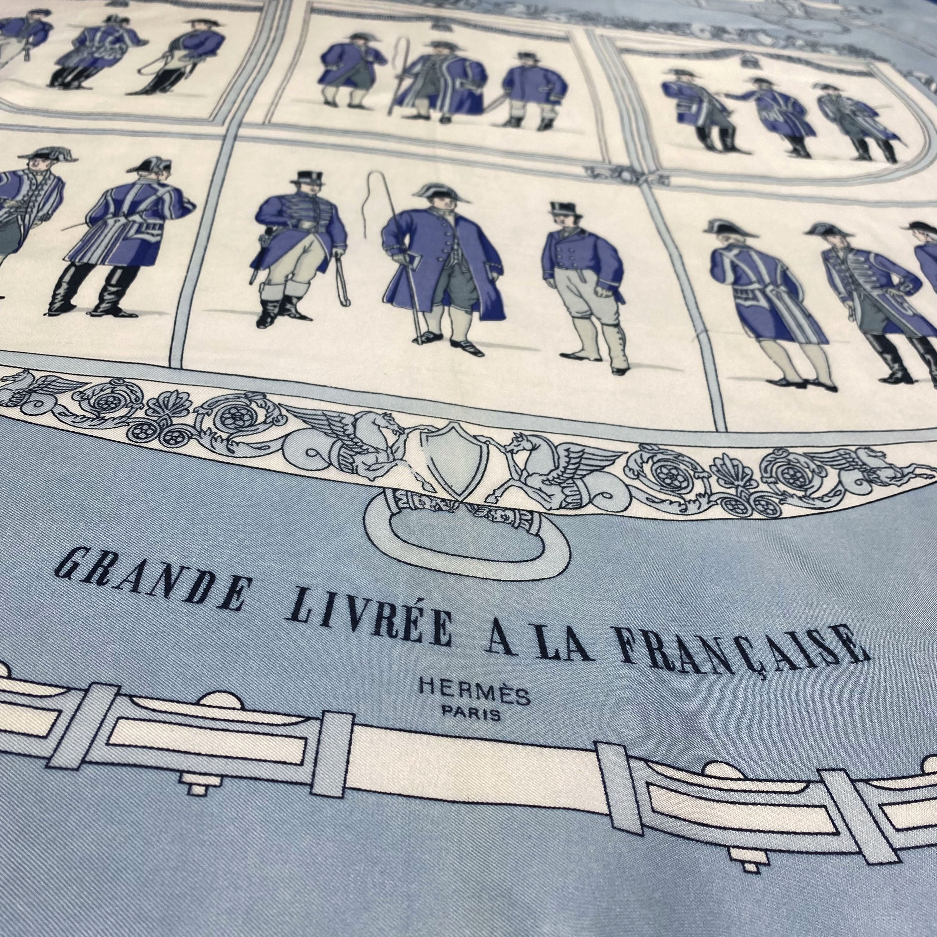 Carré Hermès - Cochers des écuries impériales - grande livrée à la française