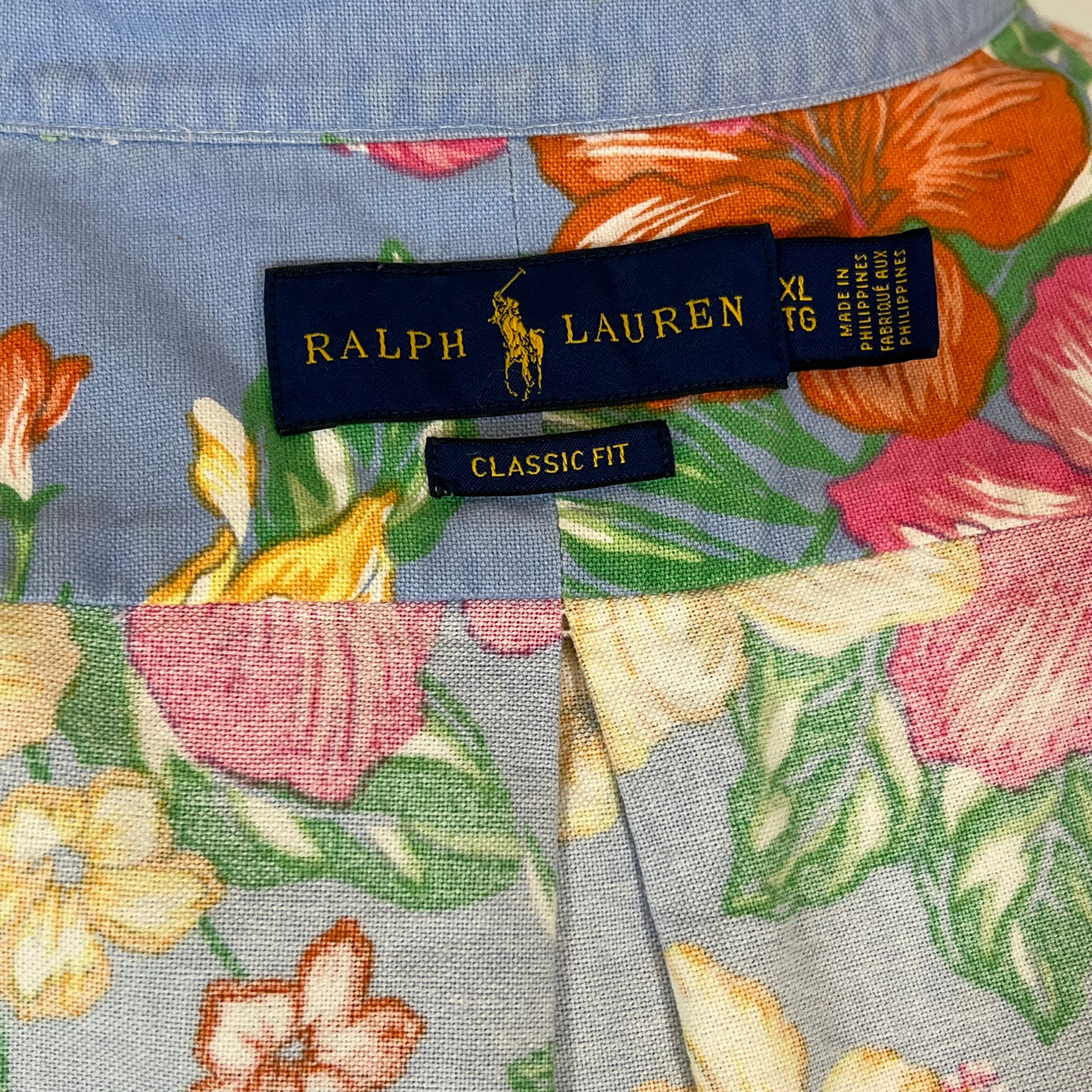 Chemise fleurie ralph lauren sale