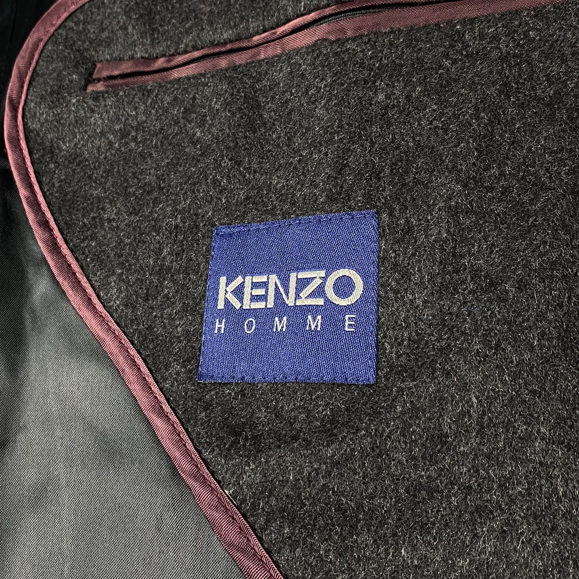 Manteau droit Kenzo