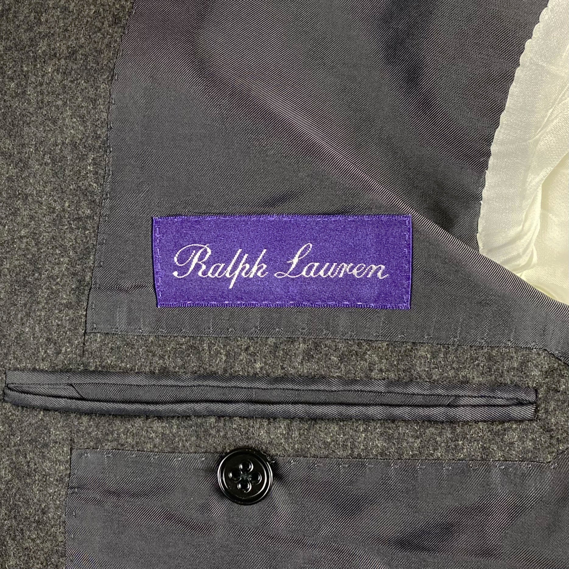 Costume gris antharcite Ralph Lauren Purple Label