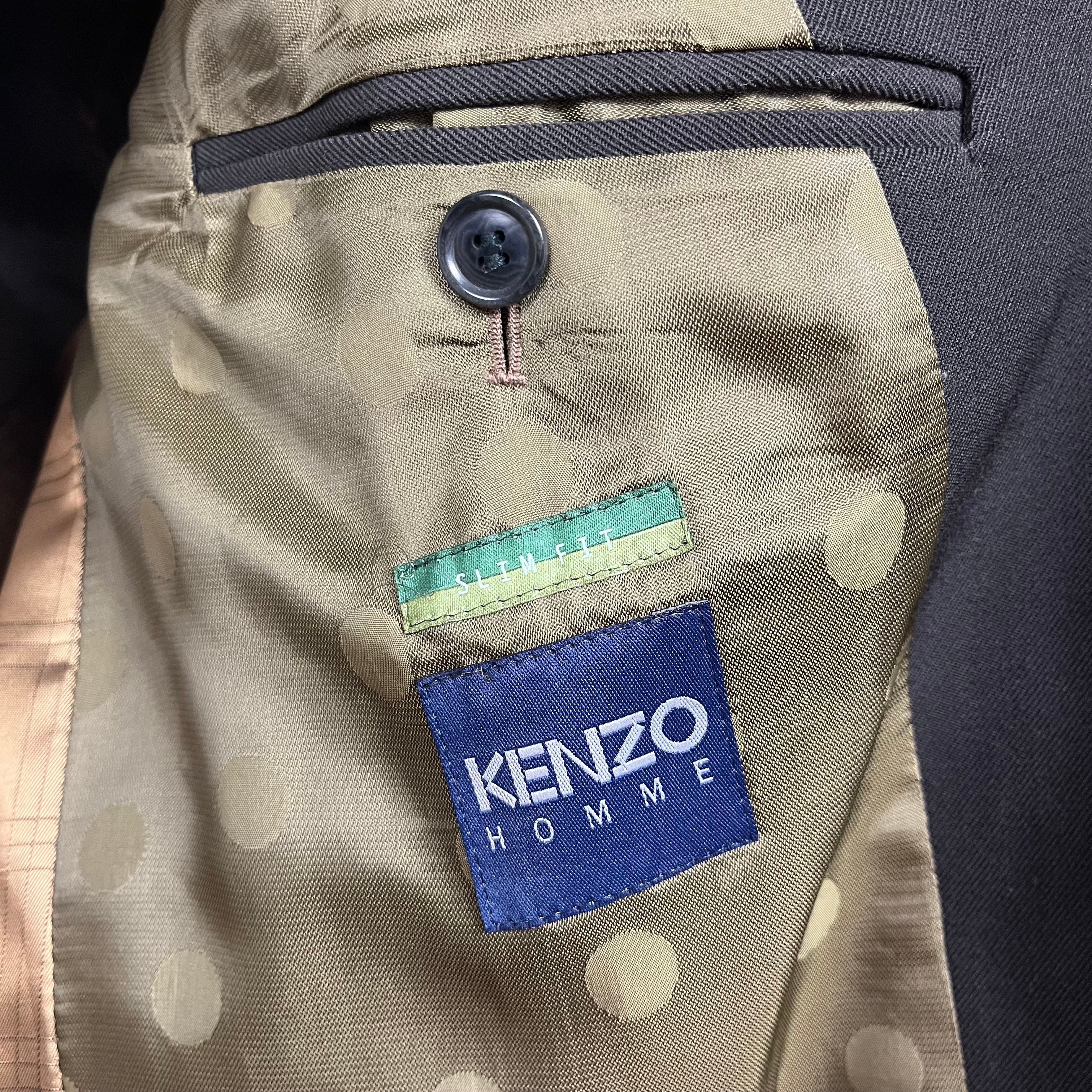 Manteau vert foncé Kenzo