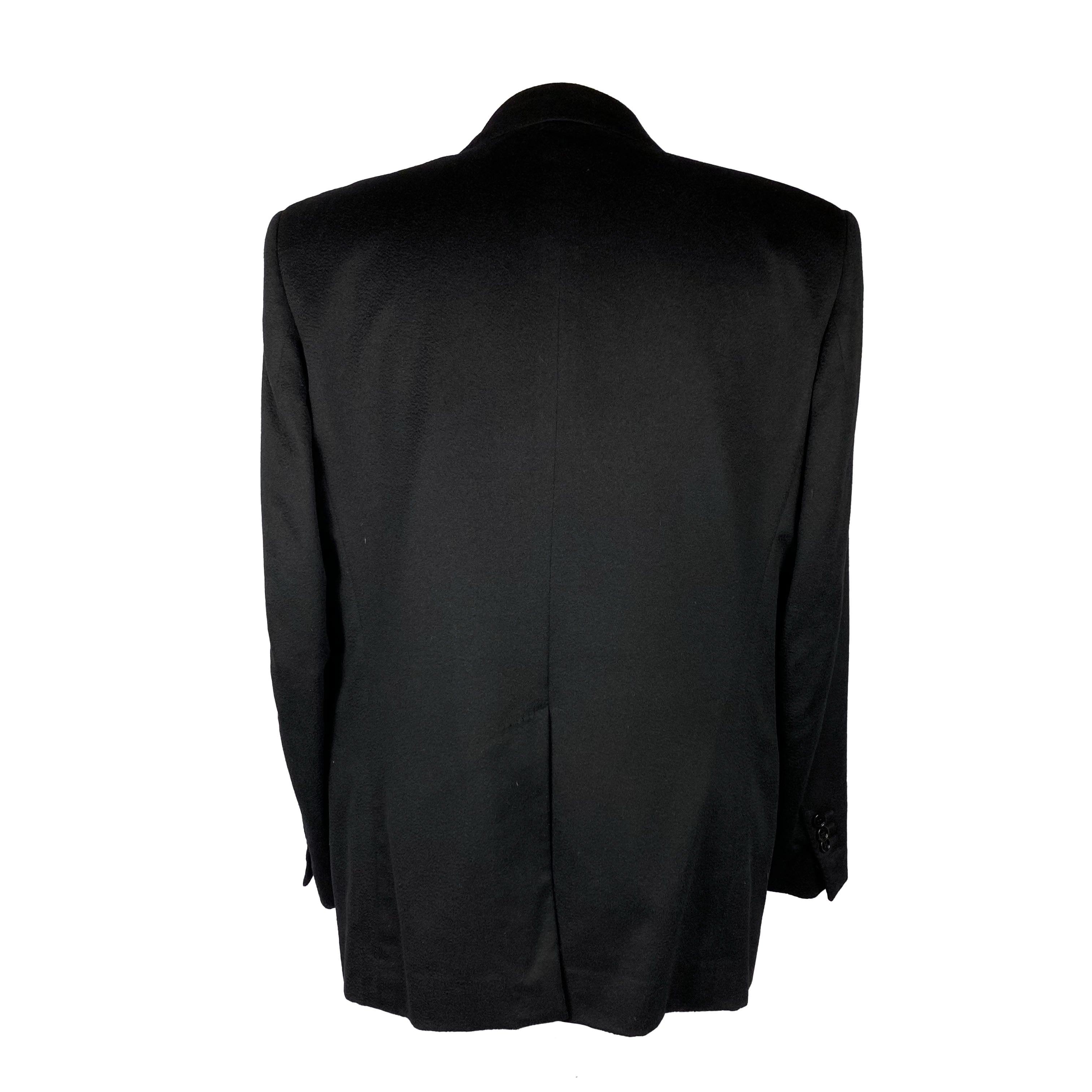 Veste noire en cachemire Christian Dior