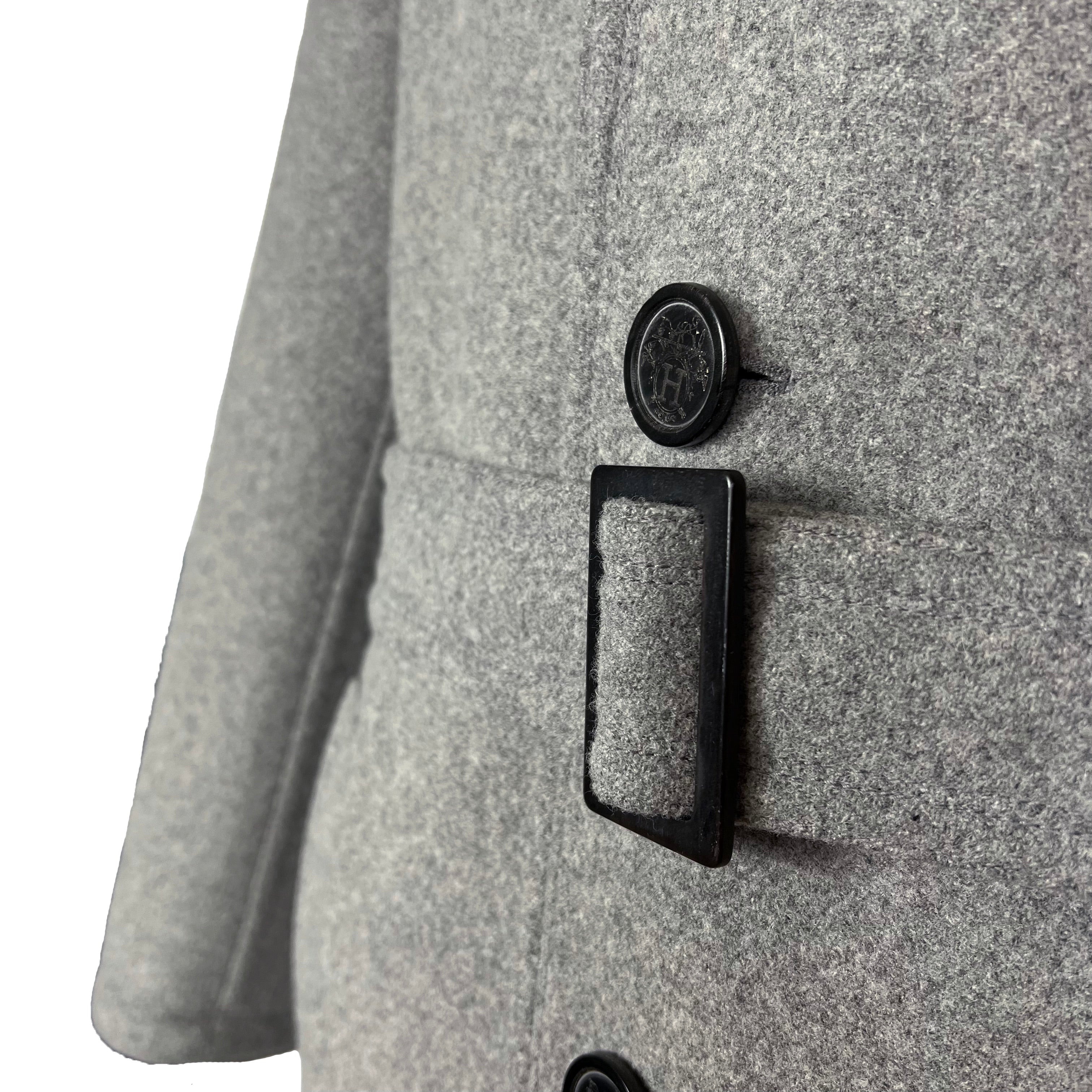 Manteau gris Hermès