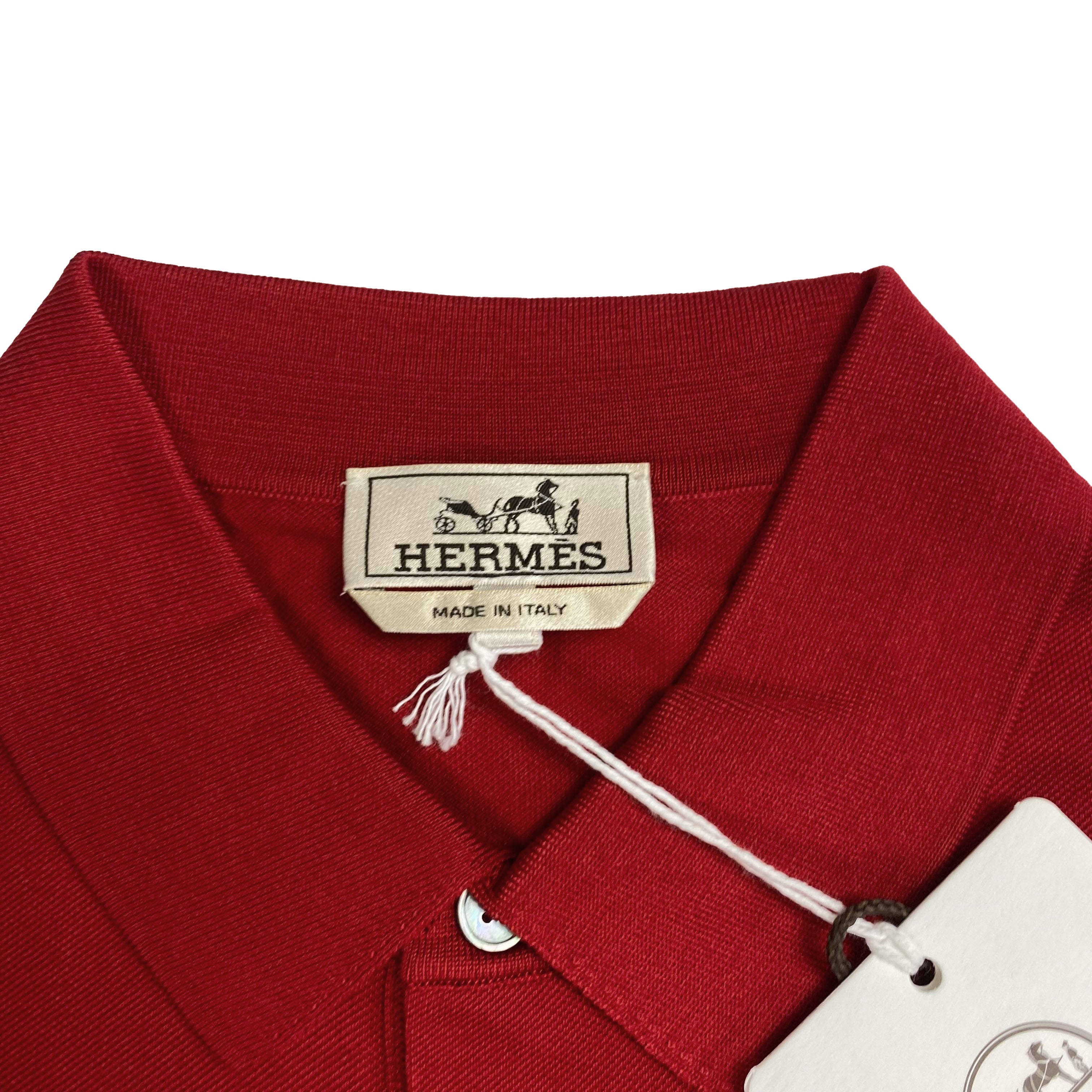 Polo rouge Hermès