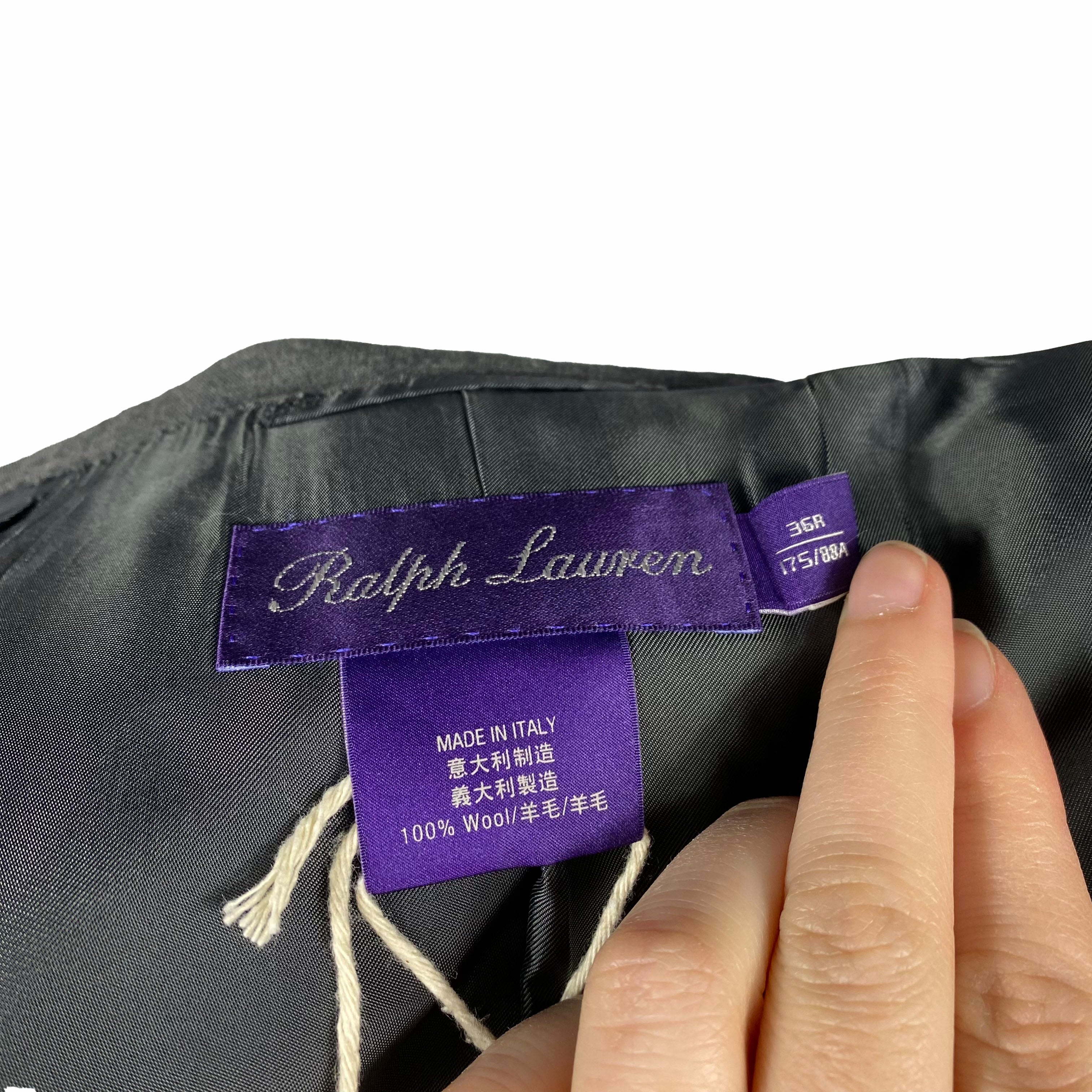 Costume gris Ralph Lauren Purple Label