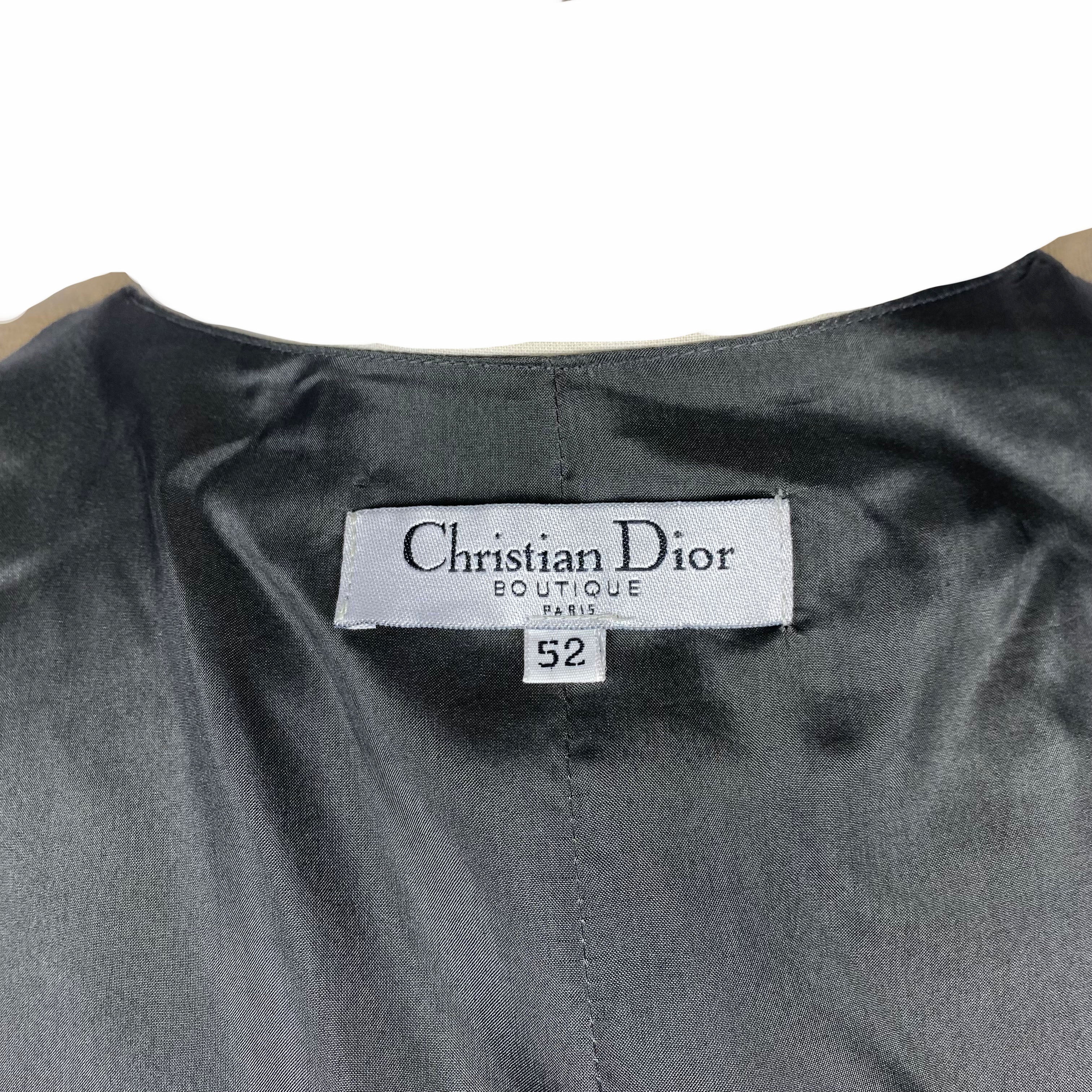Gilet beige Christian Dior
