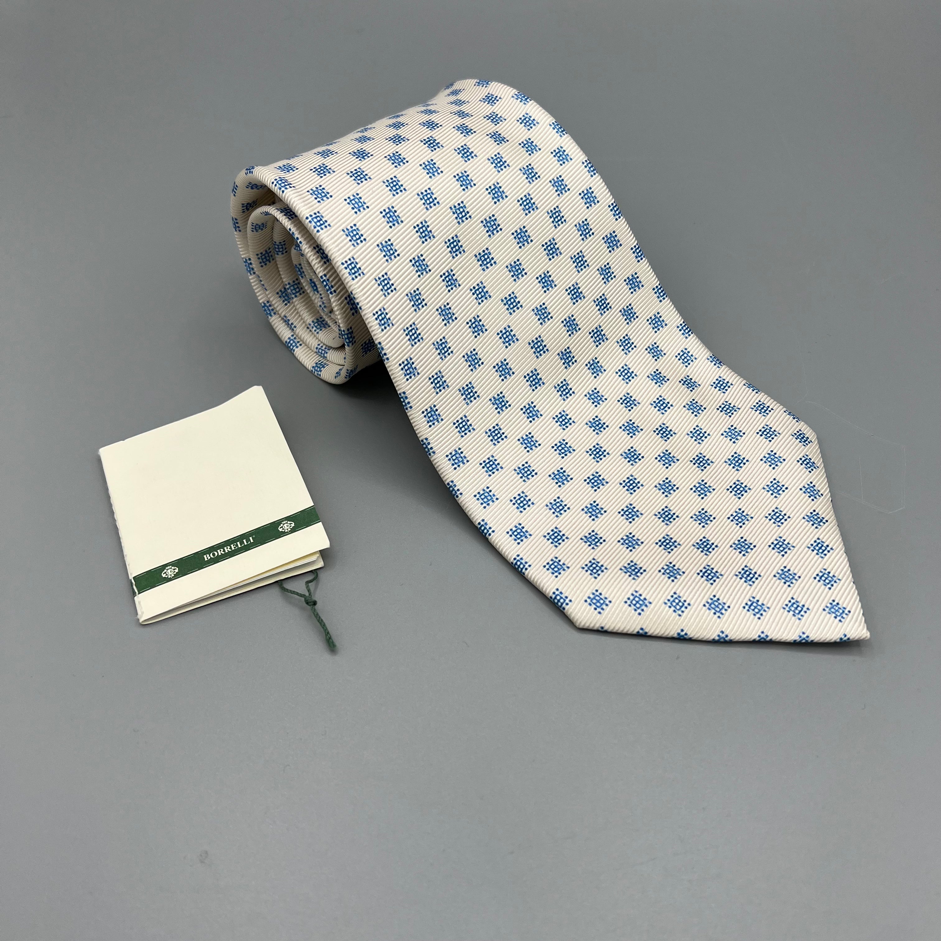 Cravate à motifs Borrelli