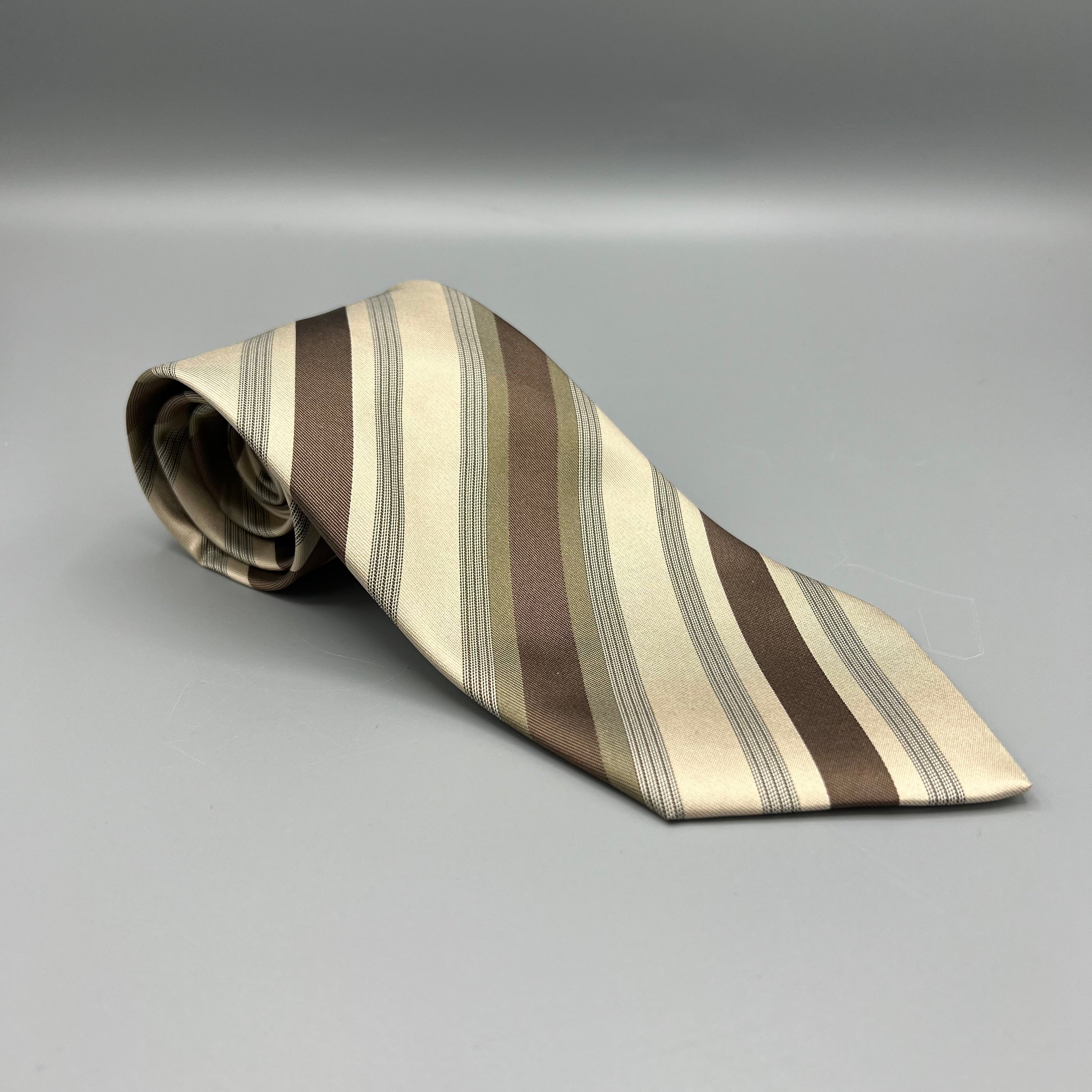 Cravate à rayures Hermès