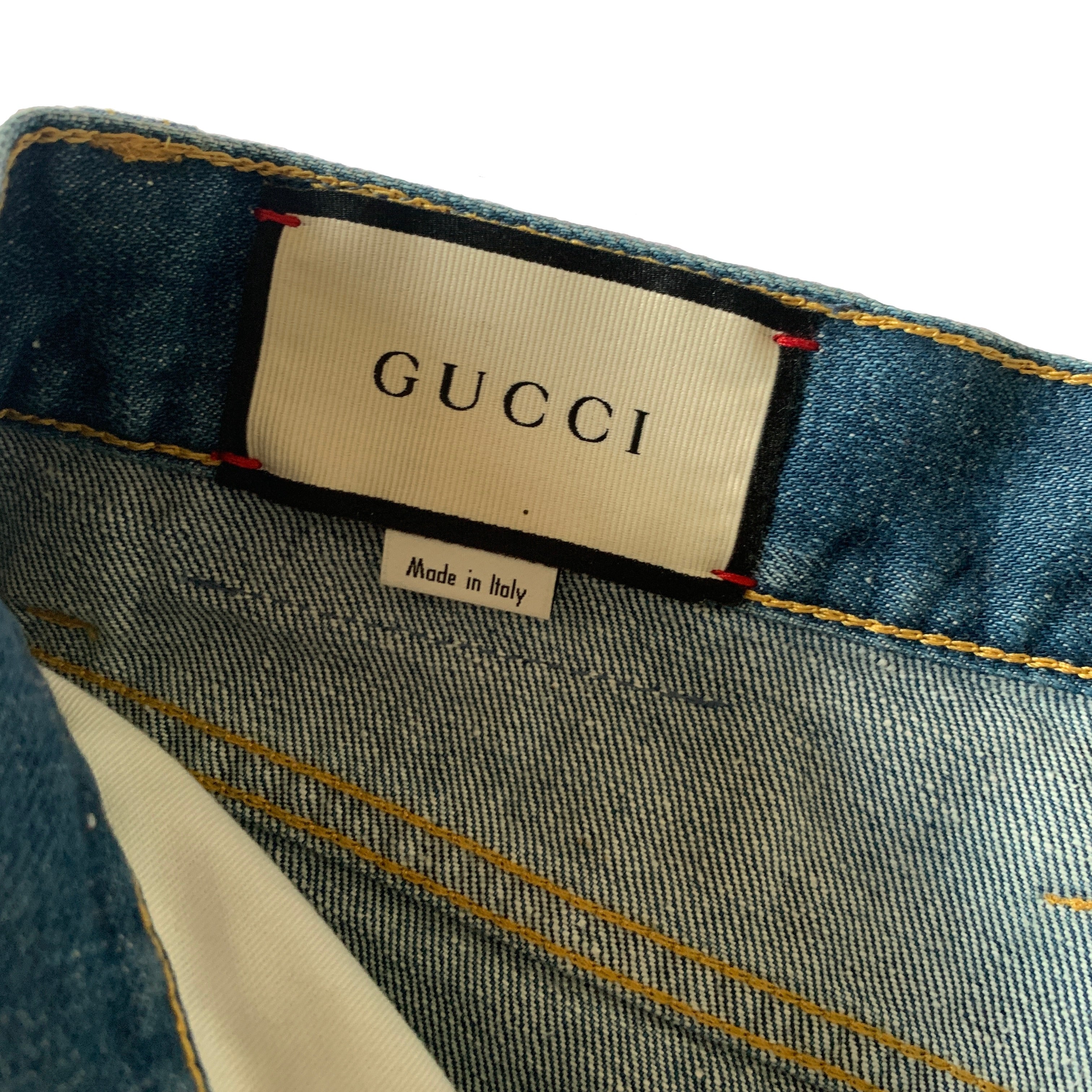 Jean bleu Gucci bootcut