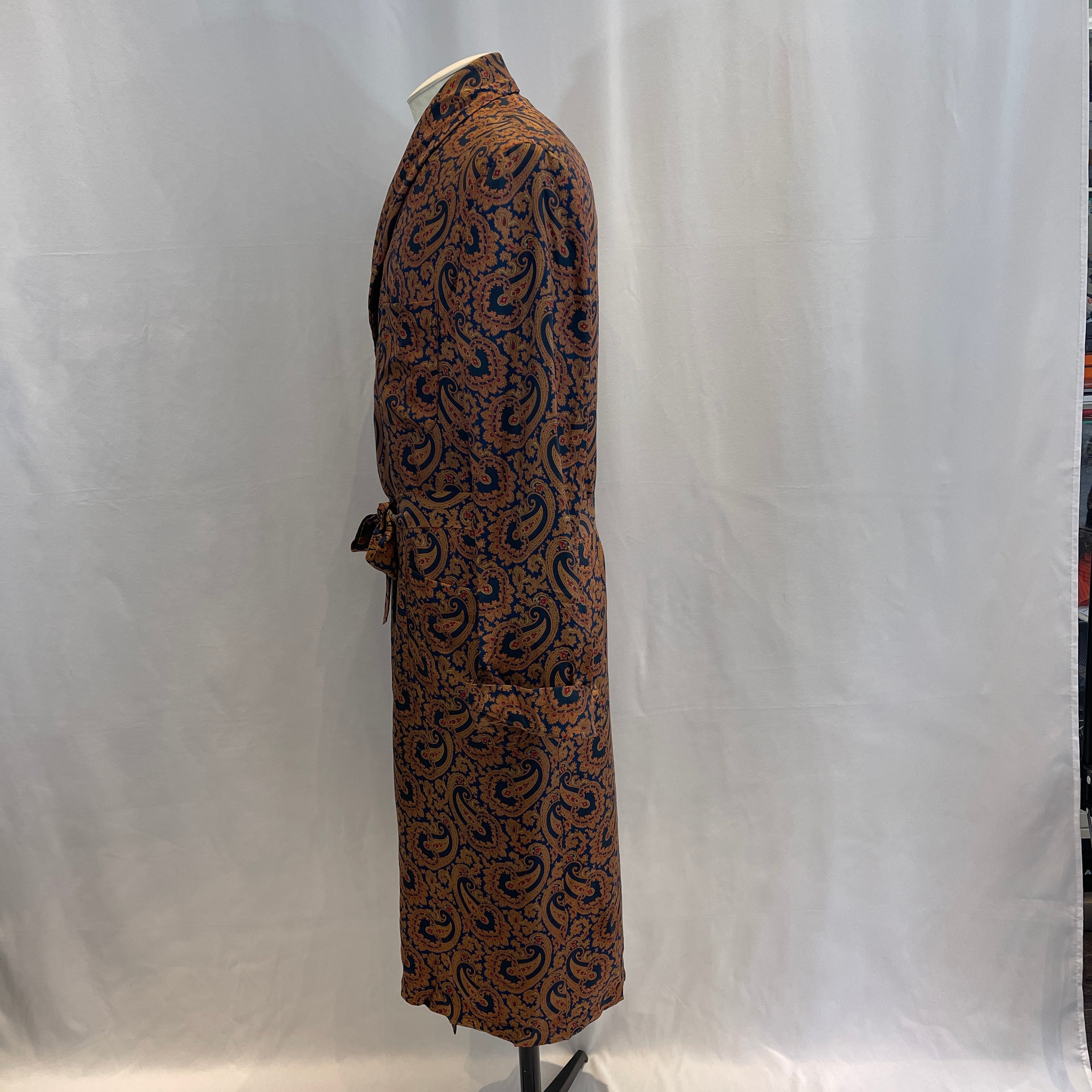 Peignoir/Robe de chambre soie vintage