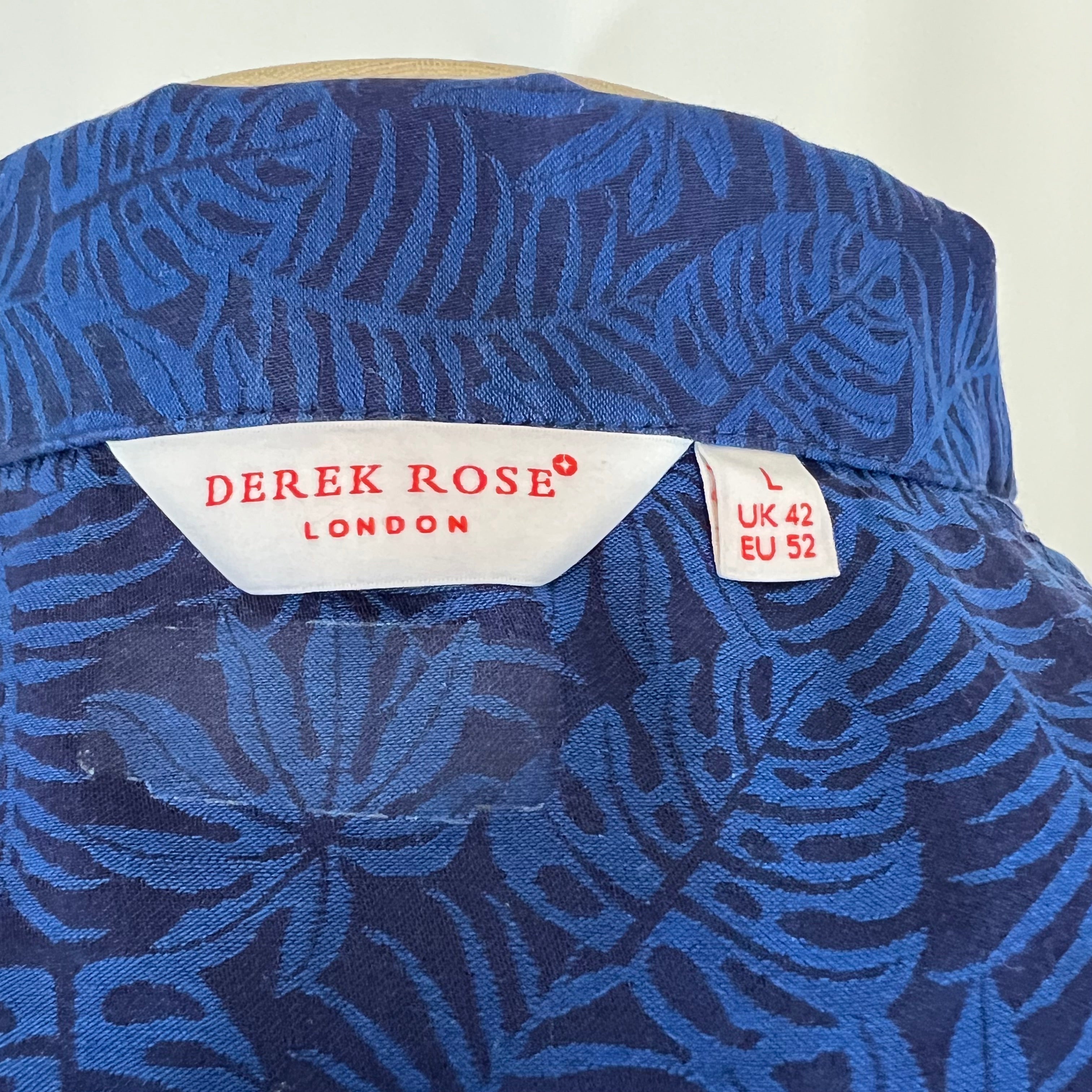 Pyjama bleu Derek Rose